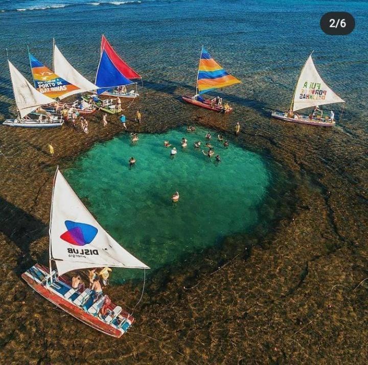 Lindo Apartamento Porto De Galinhas - Ipojuca - Com Churrasqueira E Piscina Dış mekan fotoğraf